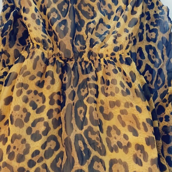 Annabelle Dress Loepard Print - Picture 8 of 9